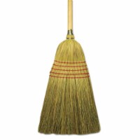 BWK Corn & Fiber Lobby Brooms, Natural - 6 Per Carton