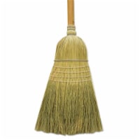 BWK 100 Percentage Corn Warehouse Brooms, Black & Natural - 60 in. - 6 Per Carton