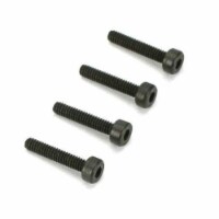 2.0 mm x 4 in. Socket Head Cap Screws, Black Oxide - Pack of 4