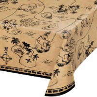 Treasure Island Pirate Plastic Tablecloth
