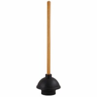 512 3110 9 in. Short Plunger with Wood Handle