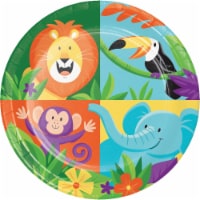 Jungle Safari Dessert Plates, 8 Count