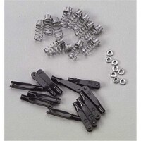 4-40 Spring Steel Kwik-Links for 0.093 Wire, Pack of 12