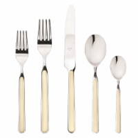 Stainless Steel Fantasia Place Set, Turtle-Dove - 5 Piece
