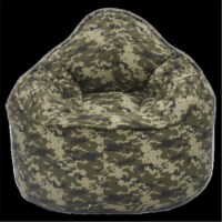 The Pod Bean Bag Chair - Greeen Camo - 35 x 35 x 30 in.