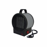 120V PUH Portable Heater with 750-1500W Ceramic, Stat Gray