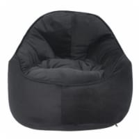 Mini Me Pod Bean Bag Chair - Black - 28 x 26 x 26 in.