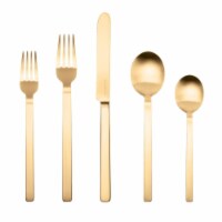 Stile Ice Oro Flatware Set - 20 Piece