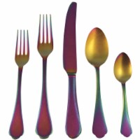 Dolce Vita Pewter Cutlery Set, Rainbow - 20 Piece