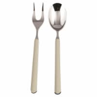 Pz.Pos.Server Fantasia Flatware Set, Salvia - 2 Piece
