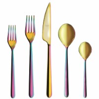 Place Setting Linea Rainbow Cutlery Set - 5 Piece