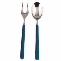 Pz.Pos.Server Fantasia Flatware Set, Carta Zucch - 2 Piece