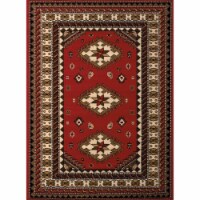 2 ft. 3 x 7 ft. 2 in. Dallas Tres Runner Rug, Red