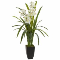 39 in. Cymbidium Orchid Artificial Plant
