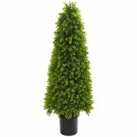 4 in. Eucalyptus Topiary Artificial Tree