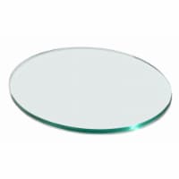 Round Surface Clear Tempered Glass