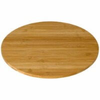 Round Bamboo Surface Display Platter