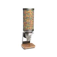 Single Container Table-Top Cereal Dispenser with Bamboo Tray, 3.5 Gallon