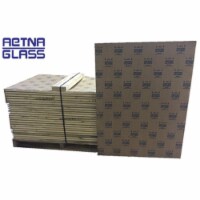 Aetna Glass 219927 Stainless Steel Wind Glass - 18 x 52 - 8 Piece