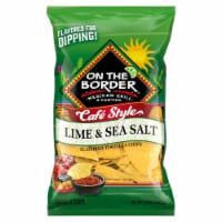 On The Border® Lime & Sea Salt Cafe Style® Tortilla Chips