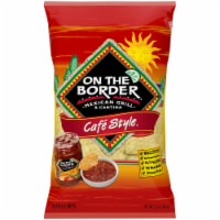 On the Border Cafe Style Tortilla Chips Perspective: Main
