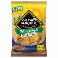 On the Border Café Style Tortilla Chips, 11 oz - Kroger