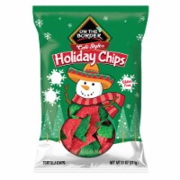 On The Border® Cafe Style® Holiday Tortilla Chips Perspective: Main