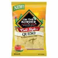 On the Border® Queso Cafe Style Tortilla Chips Perspective: Main