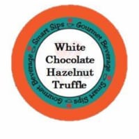 Smart Sips COFWHCHOHZ24 White Chocolate Hazelnut Truffle Coffee for All Keurig K-cup Brewers,