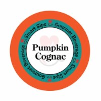 Smart Sips COFPUMCOGN24 Pumpkin Cognac Coffee for All Keurig K-cup Brewers, 24 Count