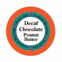 Smart Sips DECCHOPBUT24 Decaf Chocolate Peanut Butter Coffee for All Keurig K-cup Machines, 2