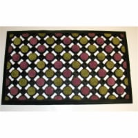Geo Crafts G161 Natural Coir Coco Dots Doormat