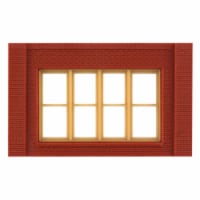 Design Preservation Models DPM30147 HO Scale One Story Victorian Windows Modular System