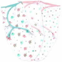 Bublo Baby Swaddle Blanket Boy Girl, 3 Pack Small Size Newborn Swaddles 0-3 Month