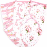 Bublo Baby Swaddle Blanket Boy Girl, 3 Pack Small Size Newborn Swaddles 0-3 Month