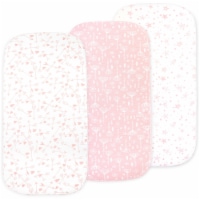 Bublo Baby Bassinet Sheet, Rectangle Bassinet Mattress for Boy Girl, 100% Cotton, One Size