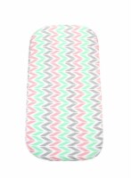 Bublo Baby Bassinet Sheet, Rectangle Bassinet Mattress for Boy Girl, 100% Cotton, One Size