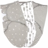 Bublo Baby Swaddle Blanket Boy Girl, 3 Pack Small Size Newborn Swaddles 0-3 Month