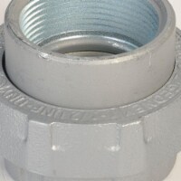 Appleton Electric Straight Union,Aluminium,Trade Size 3in  UNF300R-A