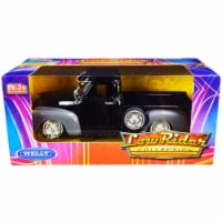 1953 Chevrolet 3100 Pickup Truck Black and Gray \Low Rider