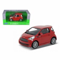 Welly 24028r Aston Martin Cygnet Red 1-24 Diecast Car Model