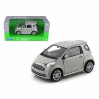 Welly 24028s Aston Martin Cygnet Silver 1-24 Diecast Car Model