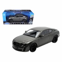Welly 18038gry Bentley Continental Supersports Coupe Grey 1-18 Diecast Model Car
