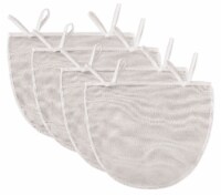 Beyond Gourmet Unbleached Nut Milk Bag with Drawstring Closure, 11 x 9-Inches, Set of 4