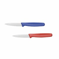 Cutlery-Pro Serrated Paring Knives, NSF, High-Quality German Steel Alloy X50CrMov15, Set of 2