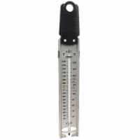 HIC Roasting Deep Fry Candy Jelly Thermometer, Stainless Steel with Glass Tube