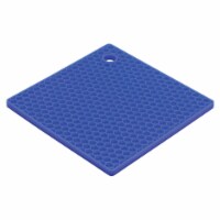 Mrs. Anderson's Baking Silicone Honeycomb Trivets, Blueberry, Set of 3