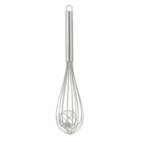 Harold Import 6309959 Mrs. Andersons 3 x 12 in. Silver Stainless Steel Balloon Wisk with Cent