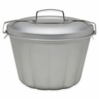 Mrs. Anderson's Baking Non-Stick Steamed Pudding Mold with Lid, 1.6-Liters