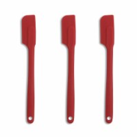 Mrs. Anderson’s Baking Silicone Slim Spatula, Red, Set of 3